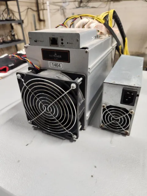 Antminer L3+ and PSU, No Reserve