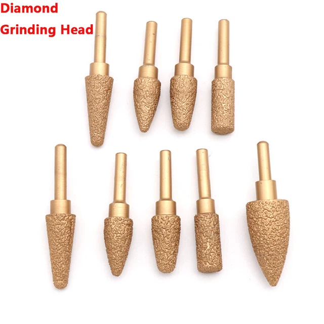 Diamond Grinding Head Metal Polish Stone Scrub Manufacturing Industrial Polishs