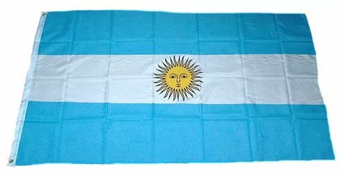 Fahne / Flagge Argentinien 90 x 150 cm