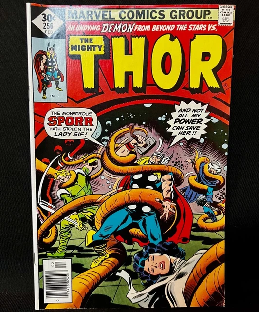 The Mighty Thor, Feb 1977, Vol. 1, No. 256, VG
