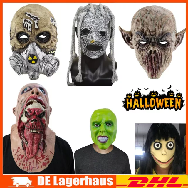Halloween Horror Maske Latex Mask Karneval Party Cosplay Kostüm Prop Geschenk
