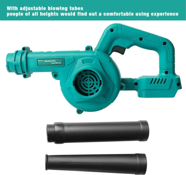 Fit For Makita Cordless Garden Leaf Air Blower Suction Electric Vacuum Snow Dust 2