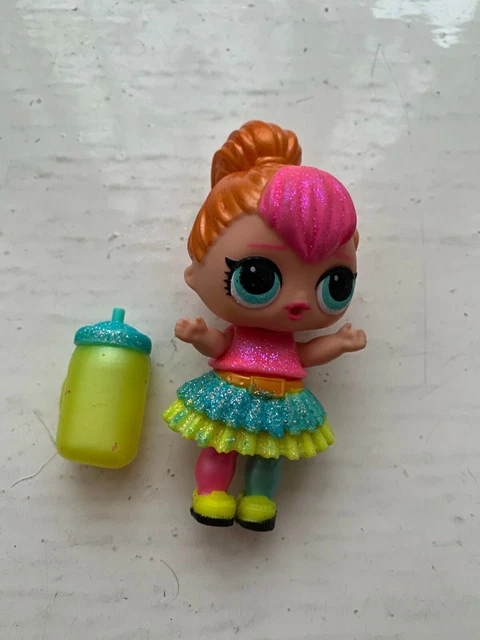 Lol Surprise Dolls Bling Glam Glitter Series Neon Qt Q.t. Baby Toy Figure