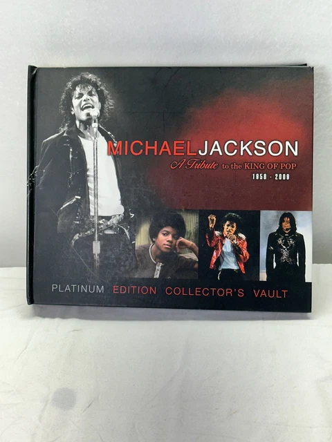 MICHAEL JACKSON PLATINUM Edition Collector's Vault Book S-15 Used