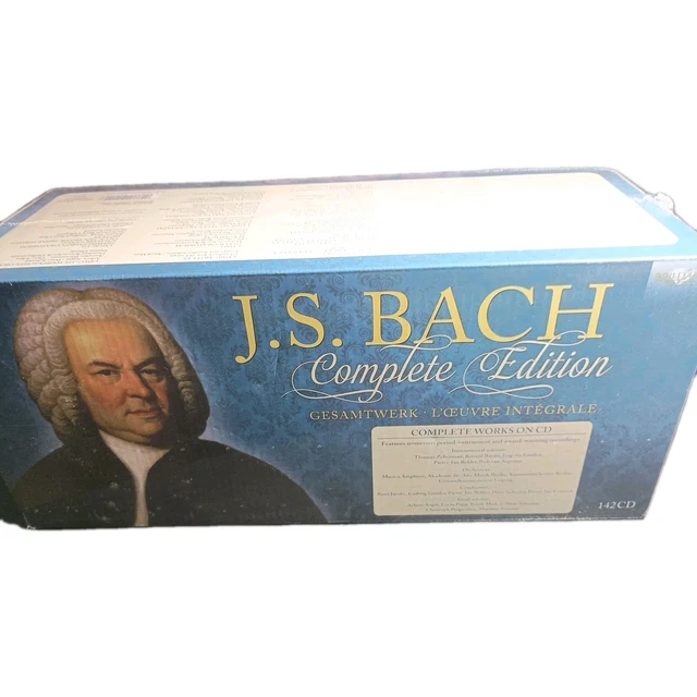 CD] BACH: COMPLETE Edition 142 CDs BRAND NEW $261.24 - PicClick CA