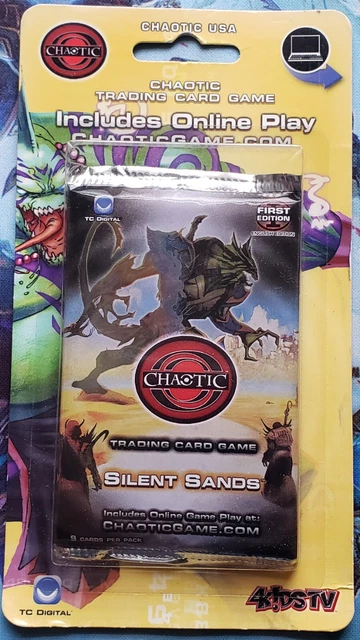 CHAOTIC TRADING CARD Game 3 Silent Sands 1st Ed Booster Packs 1 Bonus Rare  Card $38.48 - PicClick CA