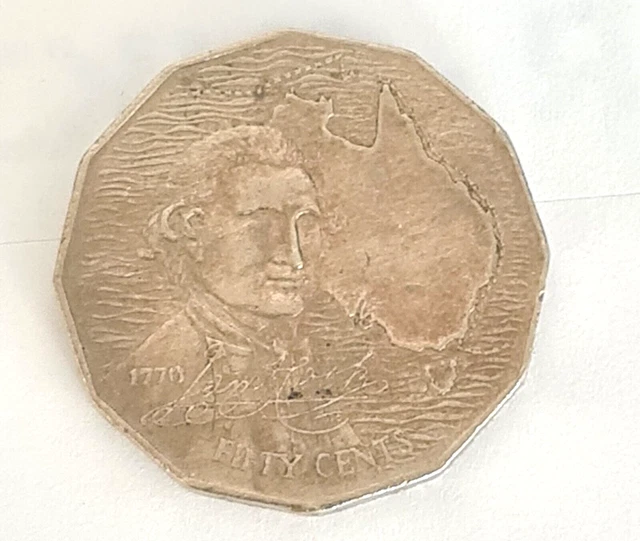 50 CENT COIN 1970 Captain Cook Australian 25.00 PicClick AU