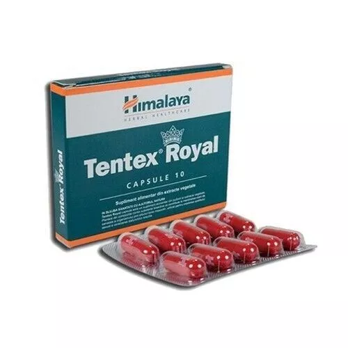 Tentex Royal by Himalaya Super MEN wellness 10 x 3 Capsules Free ship