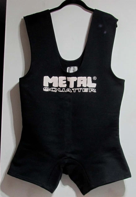 METAL Squatter (2-Ply) Squat Suit 50 Black (Lightly Used)