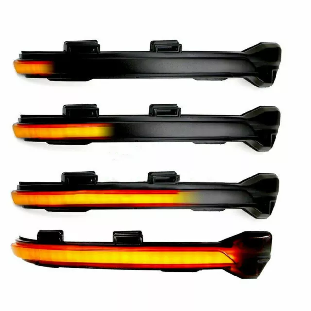 For VW Golf 7 MK7 GTI R Touran Dynamic Turn Signal Side Mirror Indicator Light 2