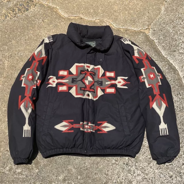 Vintage Polo Country Ralph Lauren Aztec Southwestern Navajo Goose Jacket Size L