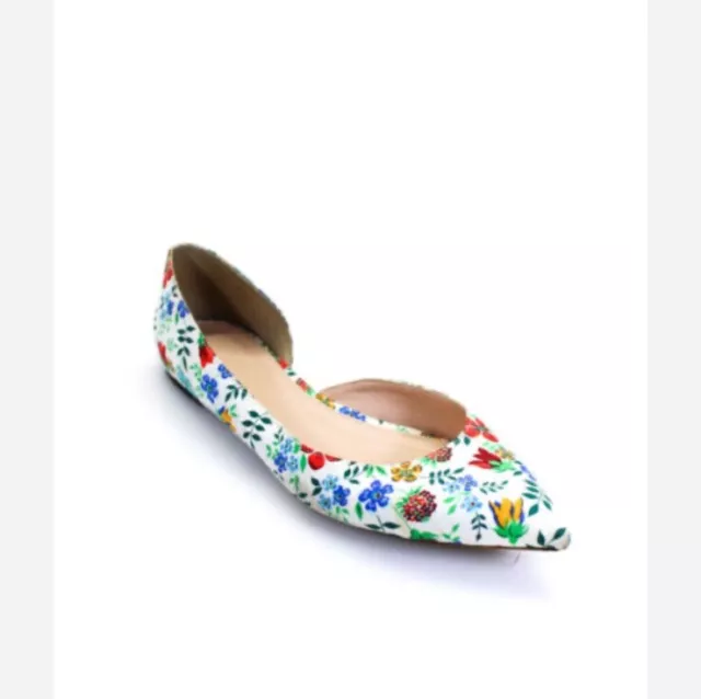 J.Crew Audrey Flat in Liberty Fabric Edenham Floral Womens Size 8 1/2