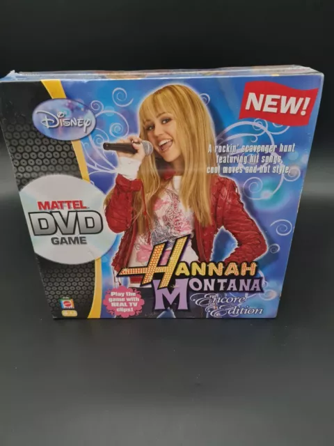 Disney Hannah Montana Mattel DVD Game Encore Edition Age 6+ / Brand New