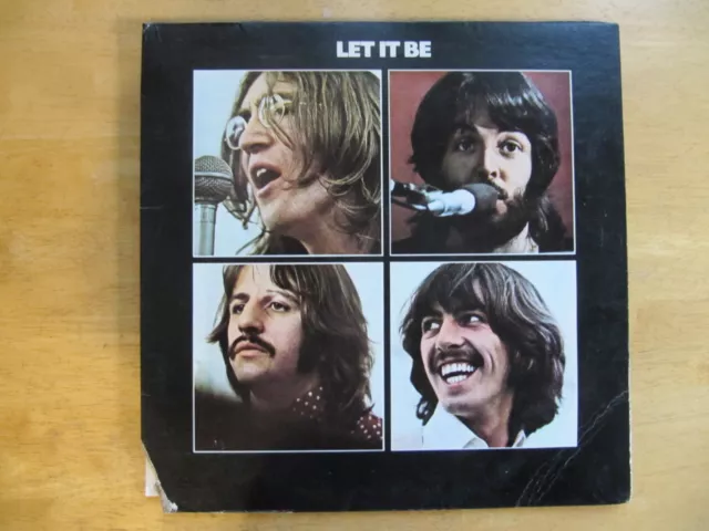 The Beatles  Let It Be US 1970 Apple Records –AR 34001 Exc