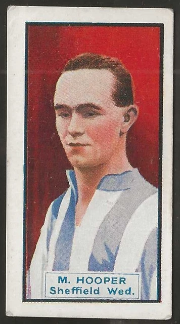 Thomson (Dc)-Footballers Motor Cars 1930-#22- Sheffield Wednesday - Hooper