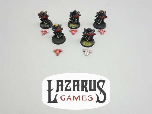 Warhammer 40k Adepta Sororitas: Sisters of Battle - 5 Bolter Figures (oop metal)