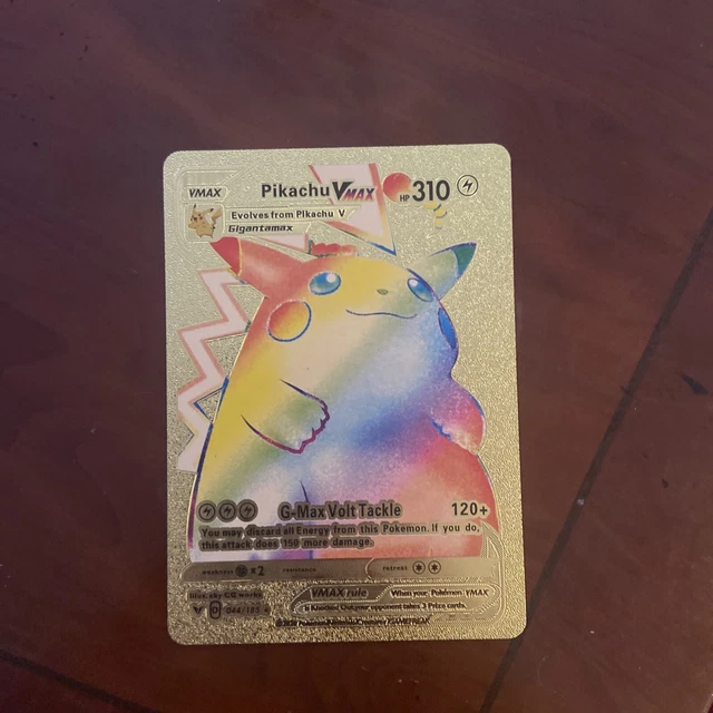  Regenbogen Pikachu Vmax ZU VERKAUFEN! - PicClick DE Illustration 