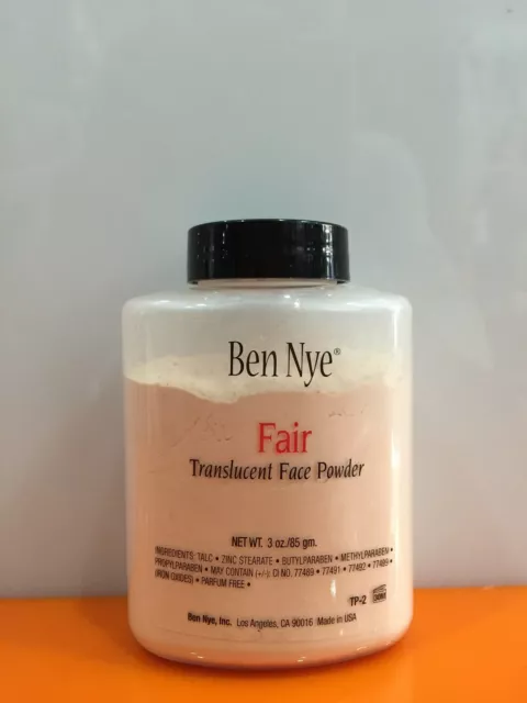 Ben Nye Fair Translucent  Powder Makeup Powder  NEW Made in USA 3