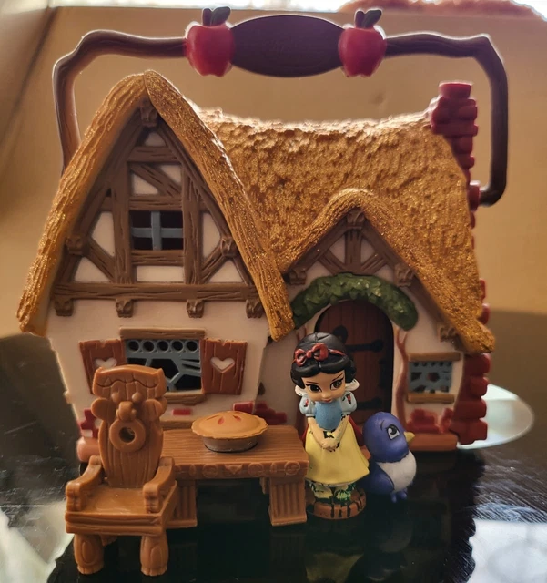 DISNEY STORE SNOW White Micro Playset, Disney Animators' Collection