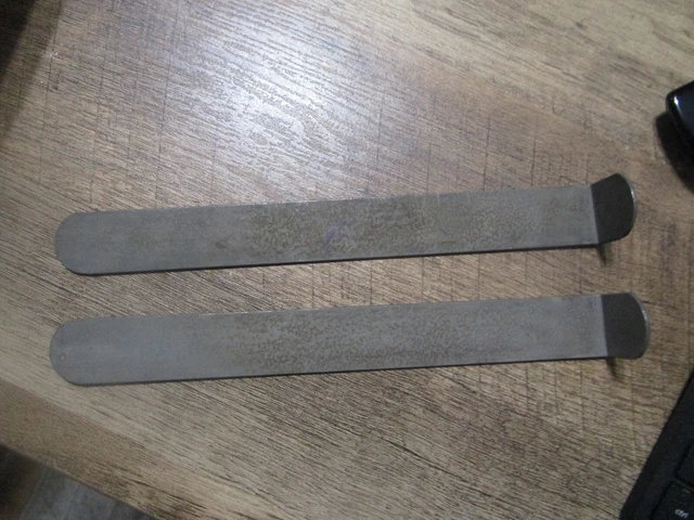 (2) New 1" Wide X .064 Thick Type F Keyway Broach Shims 8-1/2" Long