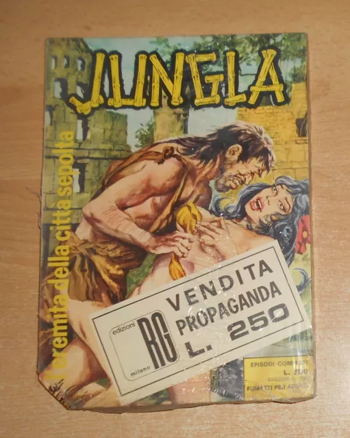 Ed. Rg  Serie  Jungla  N°  38  Anni 70°  Blisterato Originale !!!!!