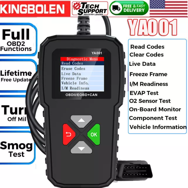 Automotive OBD2 Scanner OBD Code Reader Car Diagnostic Tool Check Engine Fault