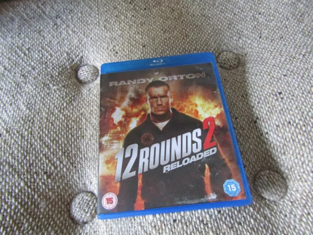NEW 12 Rounds PART 2 Reloaded (Blu-ray Disc MOVIE 12ROUNDS TWO WWE Randy  Orton 24543274698