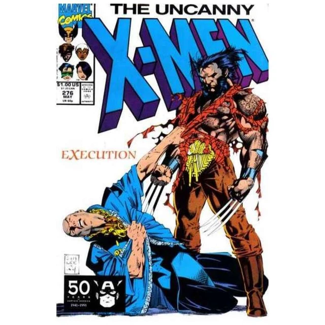 Uncanny X-Men (1981 series) #276 in Near Mint minus condition. Marvel comics [p.