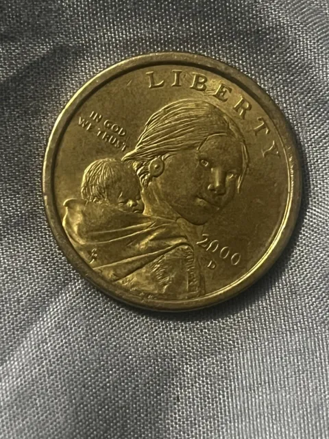 2000 D SACAGAWEA One Dollar Coin US Liberty Gold Color $2,000.00 - PicClick