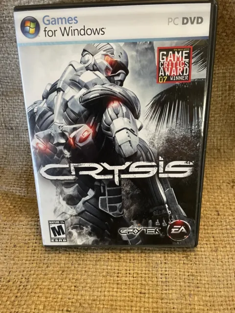Crysis Windows PC DVD Video Game 014633152661 Crytek EA