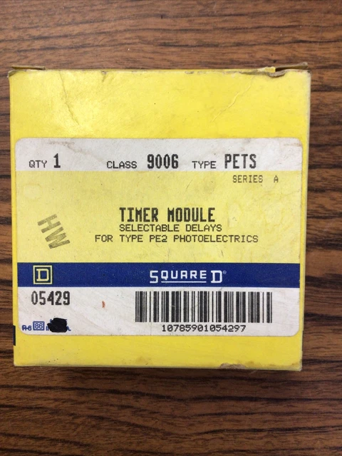Class Timer Change Module SQUARE D CLASS 9006 Type Pets Form Series A Timer Module (TA70MS) £22. ...