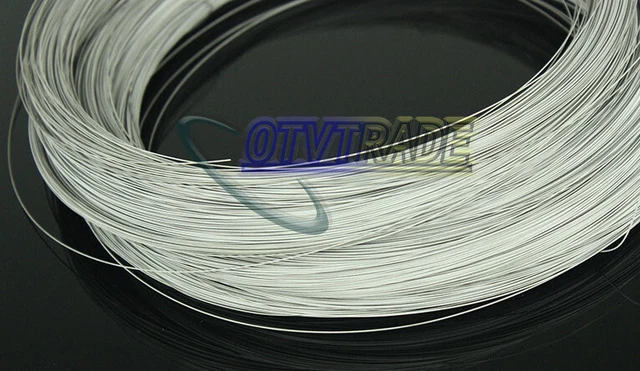2m = 6.6 FT Titanium Wire Grade 1 ONE GR1 ASTM B348 Diameter 1mm E0Z-12 New