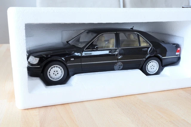Mercedes S600 W140 Black Norev 1/18