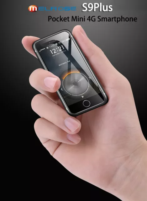 Original Smallest Handy 4G Android Smart Phone Melrose S9+ Fingerprint 8GB/32GB