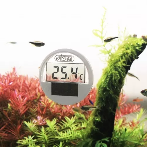 Solar LCD Digital Thermometer for Fish Tank Tropical Marine Aquarium