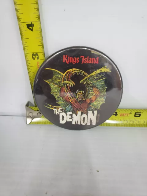 VINTAGE KINGS ISLAND The Screamin Demon Collectors Pin $10.00 - PicClick