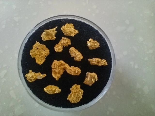 Australian Natural Gold Nuggets 1.6gms from Western Australia