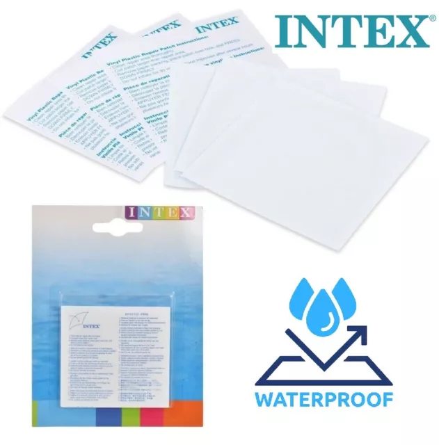 INTEX Inflatable Paddling Pool Repair Kit Patches Hot Tub Pool Swimming Airbeds