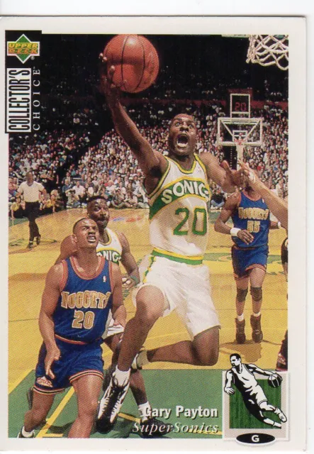 figurina CARD BASKET NBA 1993/94 NEW numero 220 GARY PAYTON