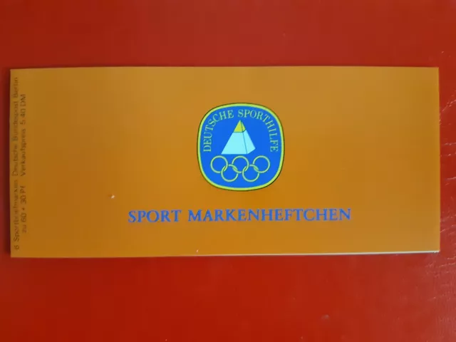 (376) Wohlfahrt Markenheftchen Berlin Sport, 1980, Mi-Nr. 622