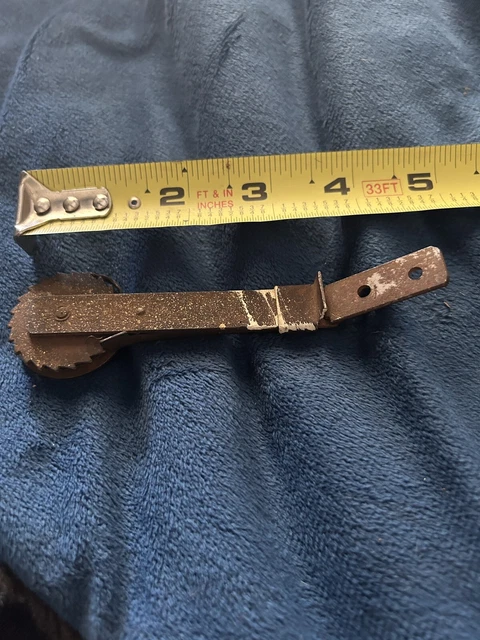 (2) Sets Of Antique Rollers Hangers Brackets Pulleys Idlers 3