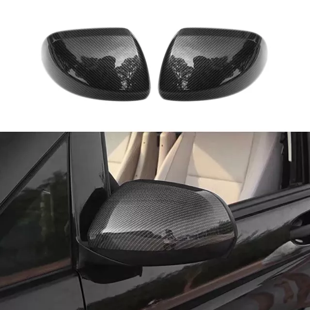 2X(pour Mercedes  Vito W447 2014-2018 ABS Fibre de Carbone RéTroviseur Exté3831