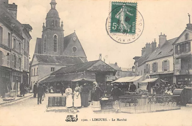 Cpa 91 Limours Le Marche