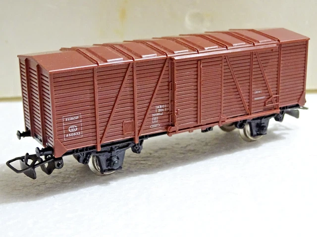 Coffret 4 Wagons SNCF ROCO 4031F échelle HO – Bon état Boîté