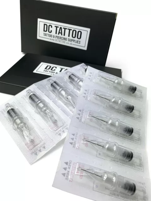 DCtattoo GB Premium Estéril Cartucho Agujas para Tatuar - Talla a Elegir