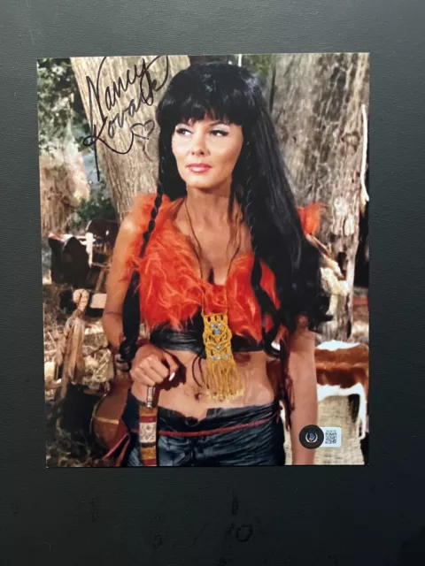 Nancy Kovack Hot! autographed signed sexy Star Trek 8x10 photo Beckett BAS coa