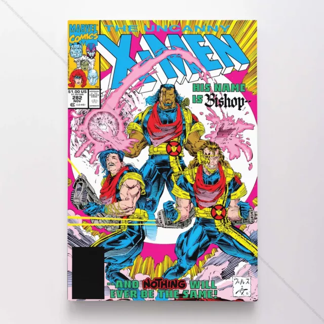 Uncanny X-Men Poster Canvas Vol 1 #282 Xmen Marvel Comic Book Art Print