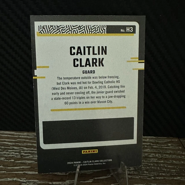 CAITLIN CLARK 2024 Caitlin Clark Collection H3 Highlights 0.99 PicClick