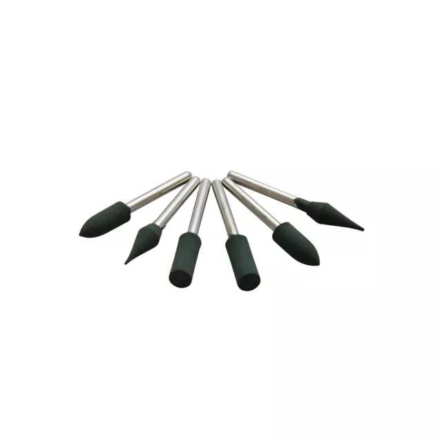 9-teiliges Gummipolier Polierstifte Set für Minischleifer Dremel Combi-Tools