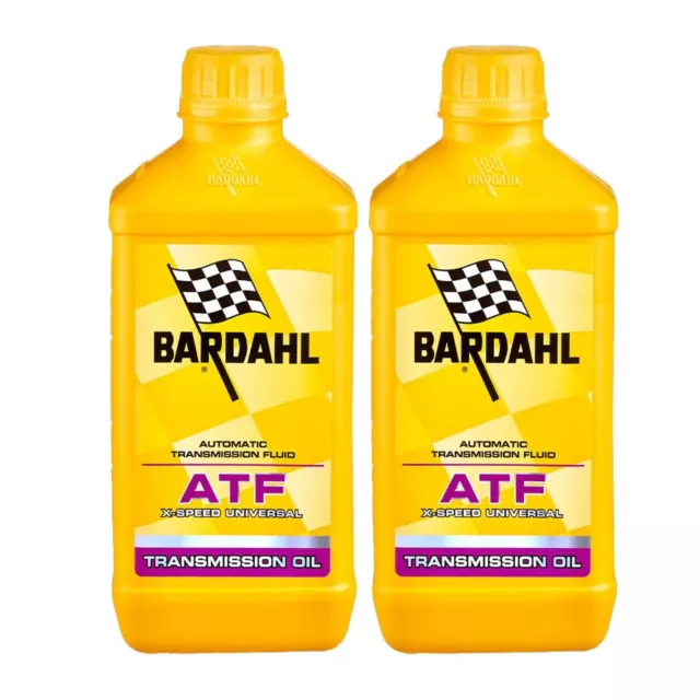 2 Litri Olio Bardahl ATF X Speed Universal Fluido Trasmissioni Automatiche Sint